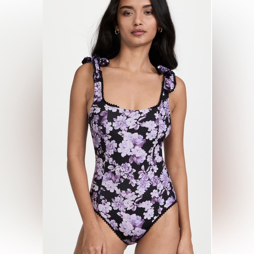 Beach Riot Sydney One Piece Spring Flower